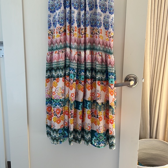 Anthropologie dress maxi floral EUC - Picture 3 of 5